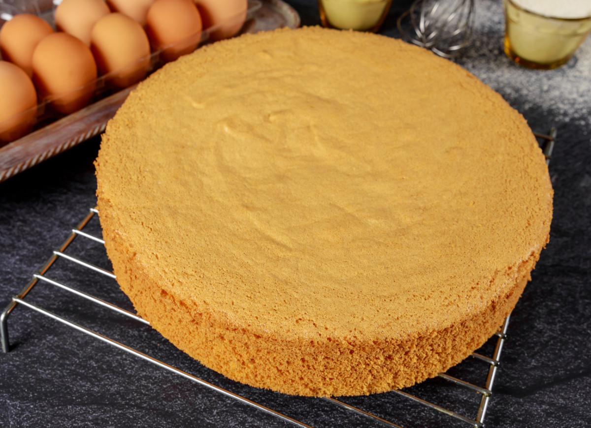 nieopadający biszkopt