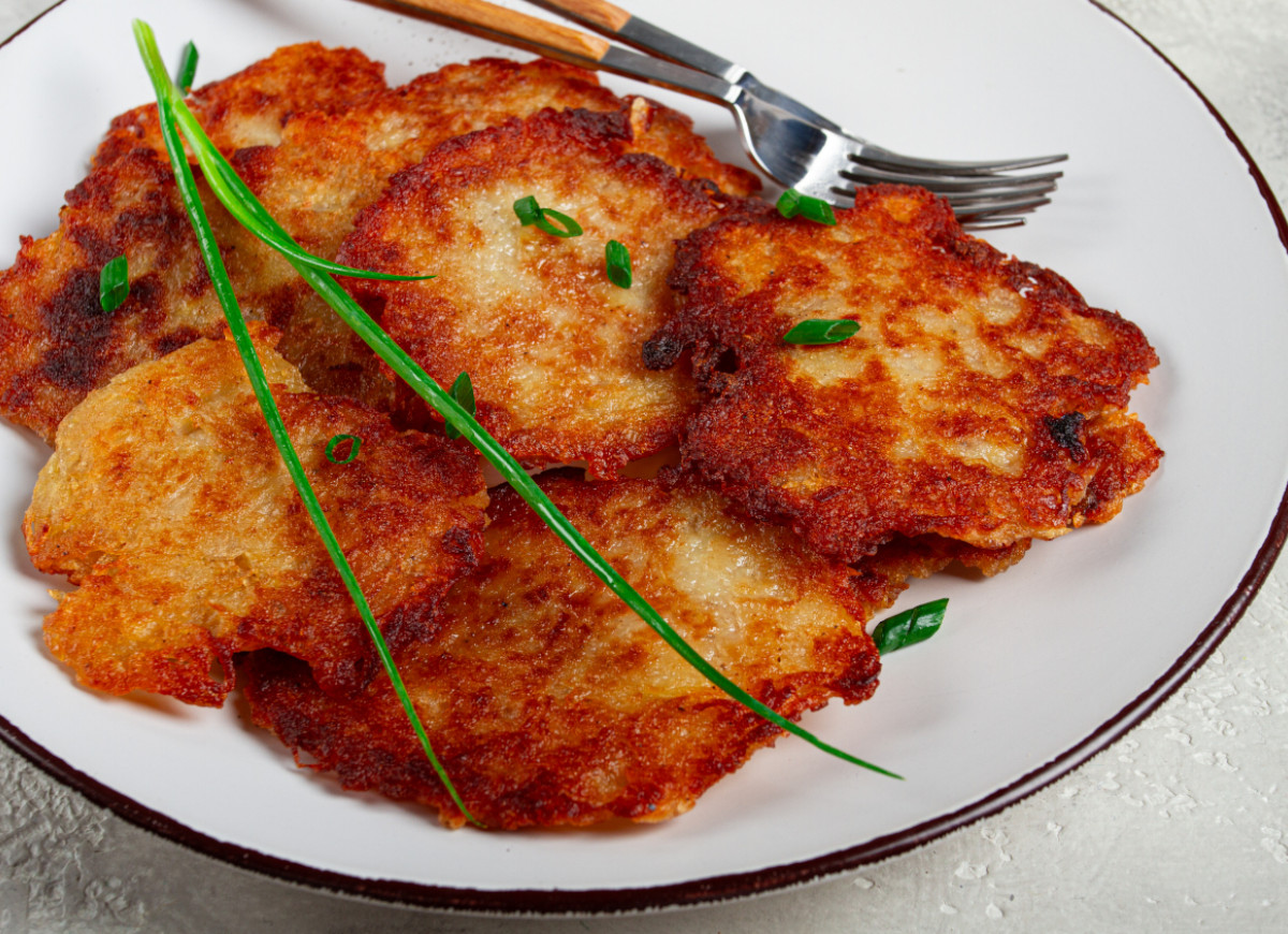 placki ziemniaczane z młodych ziemniaków