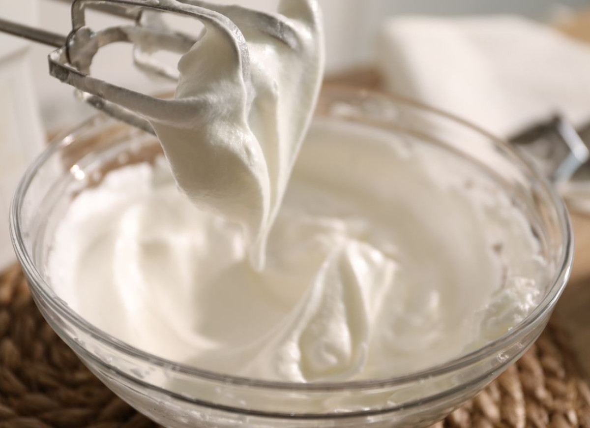 proteinowa bita śmietana