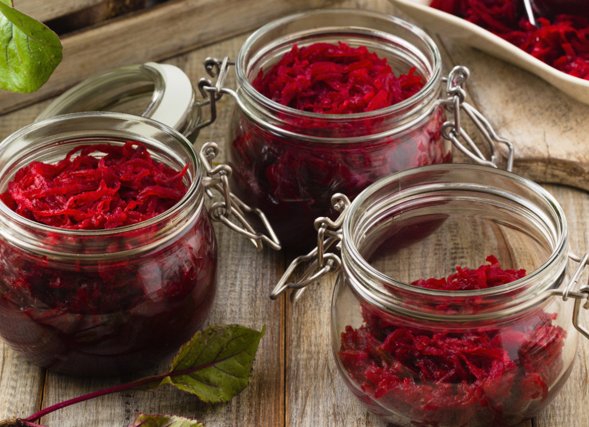 Buraczki do słoików tarte