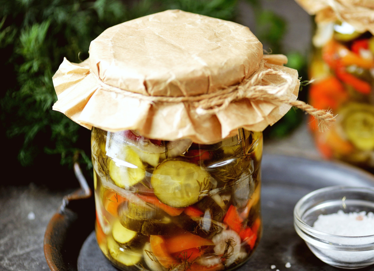 sałatka z ogórków na zimę