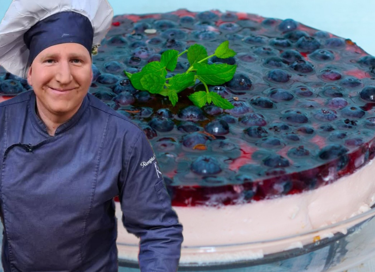 sernik na zimno Rączki