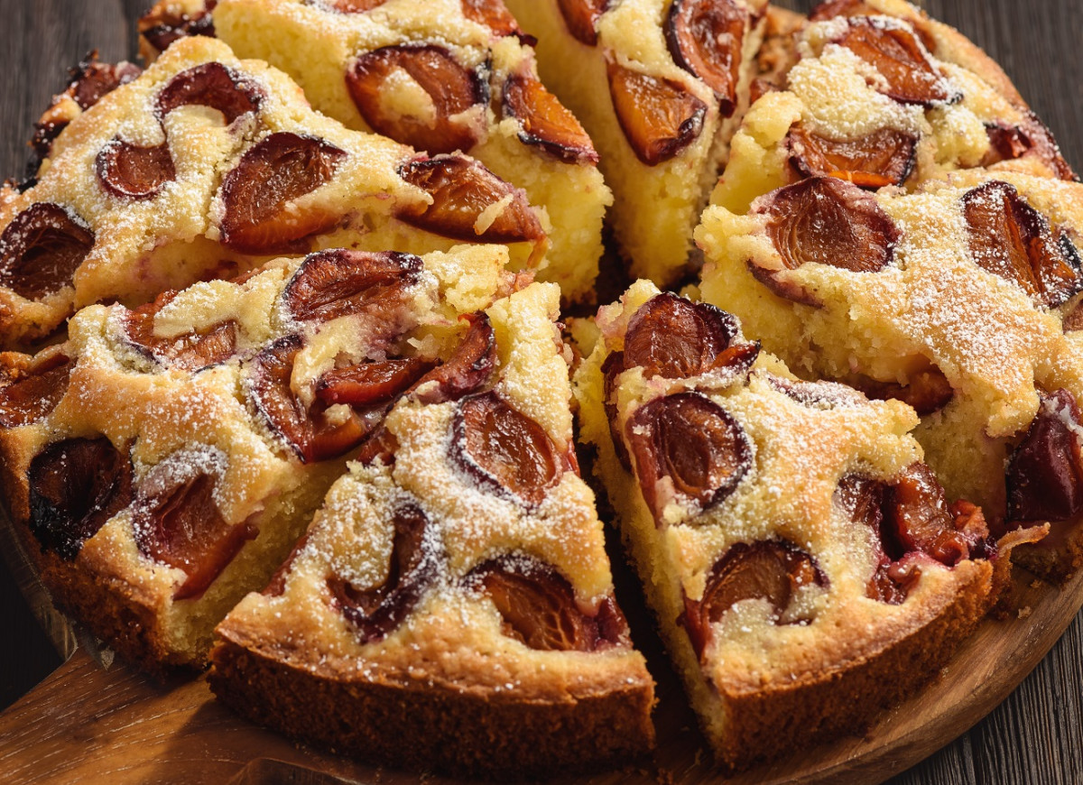 biszkopt ze śliwkami