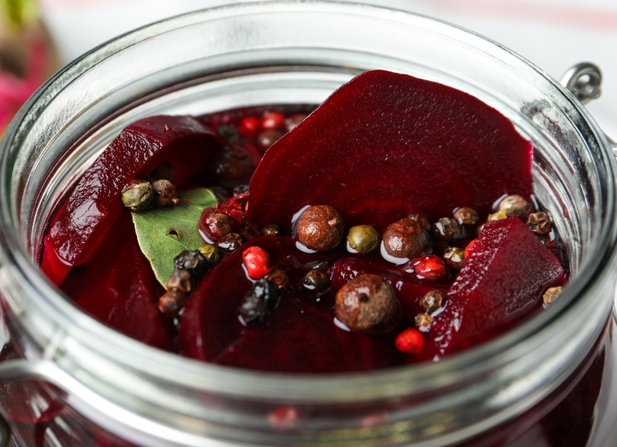 buraczki do słoików w plasterkach