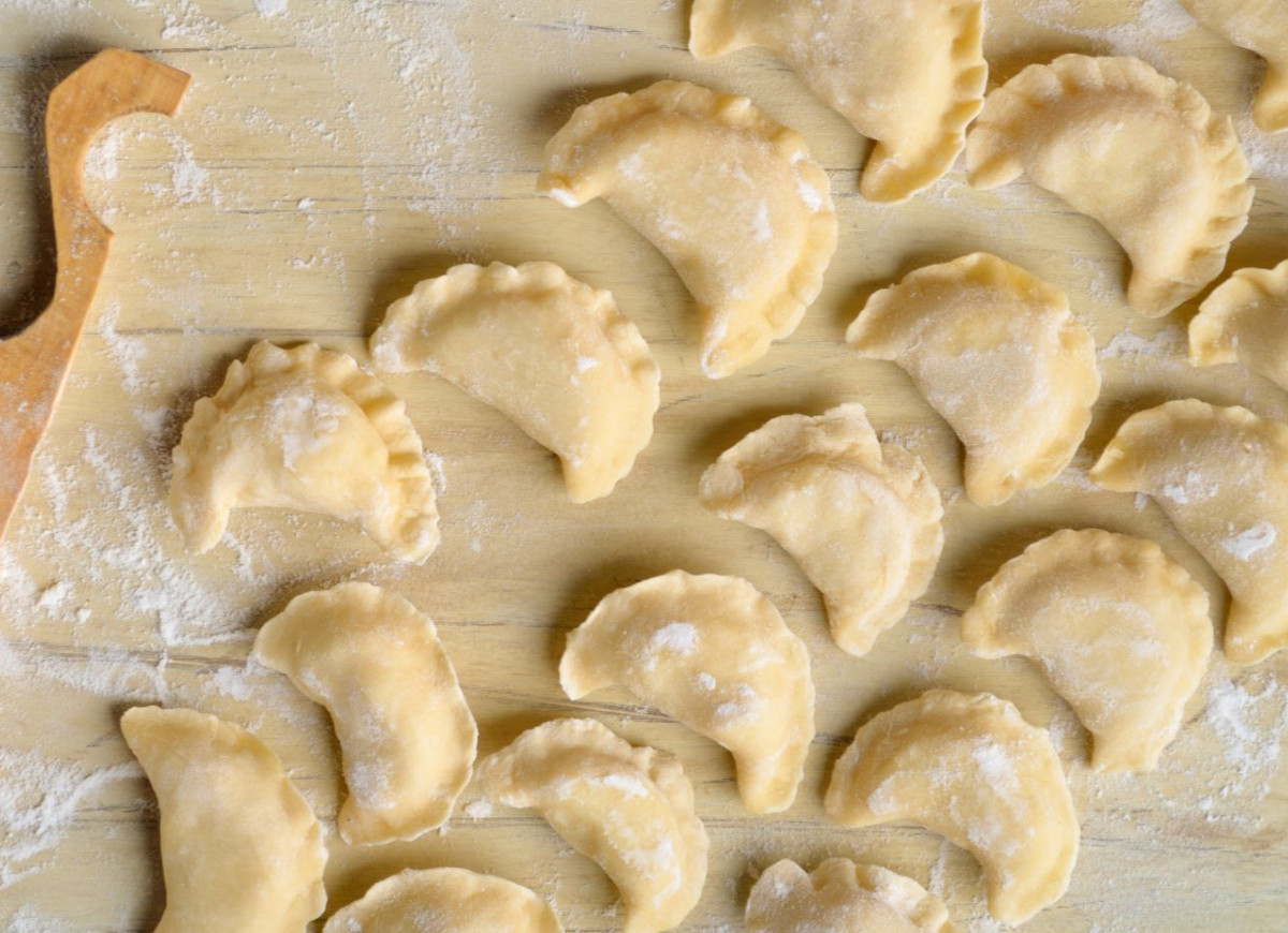 ciasto na pierogi z żółtek