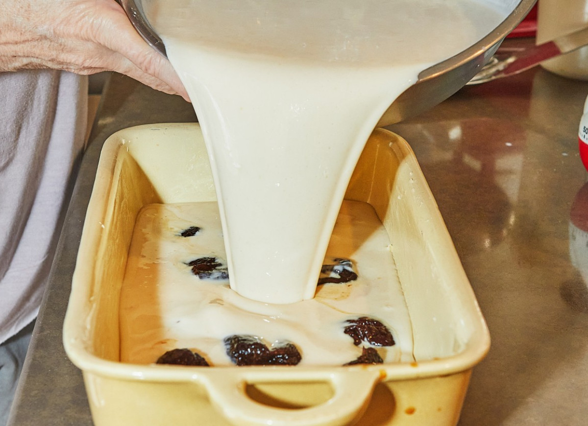 clafoutis ze śliwkami