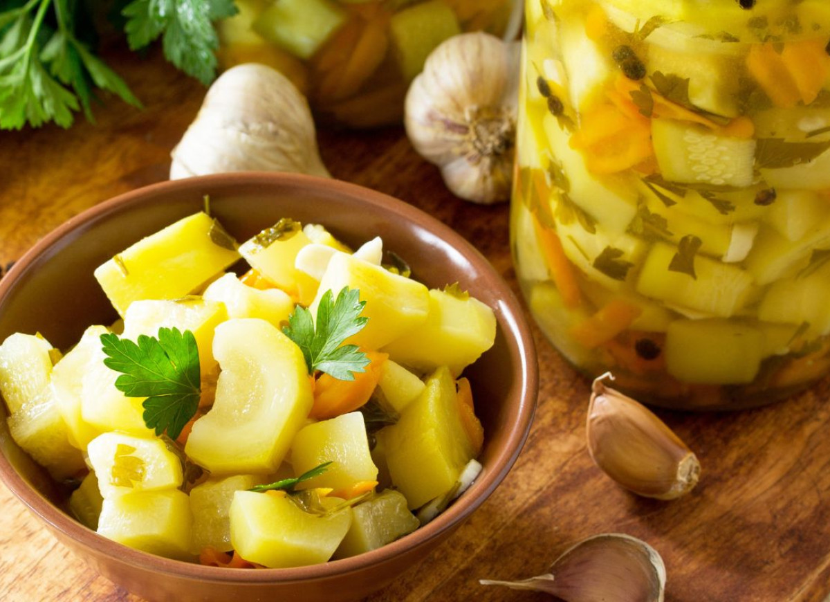 cukinia kiszona do słoików na zimę