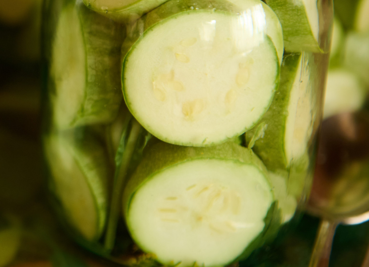 cukinia w musztardzie