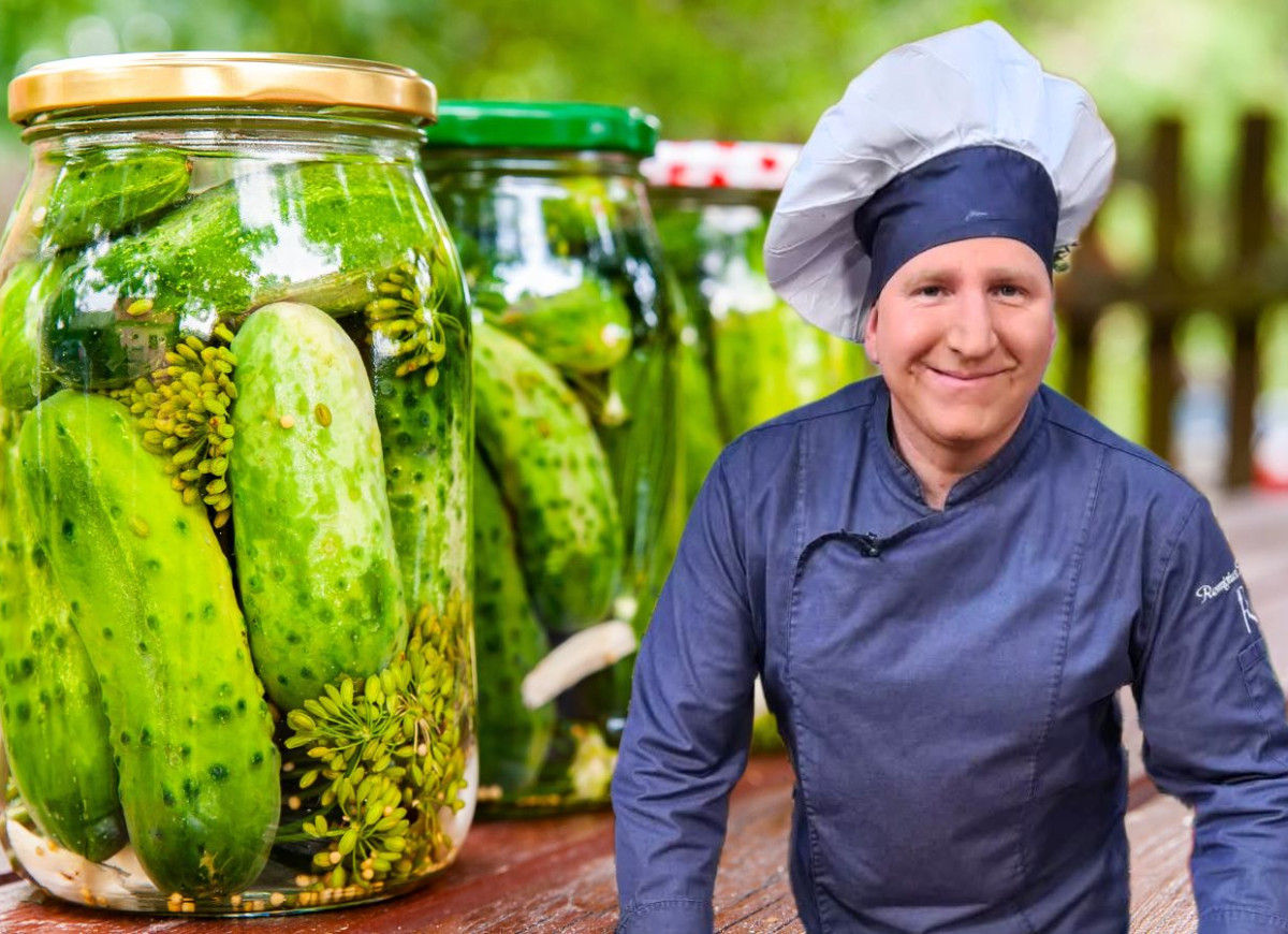 ogórki kiszone Rączka Gotuje