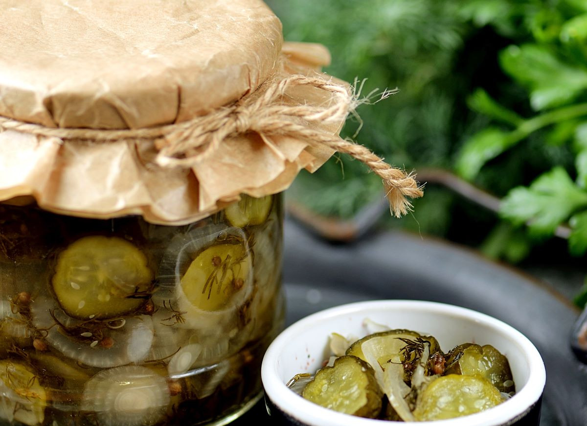 ogórki w pieprzowej zalewie