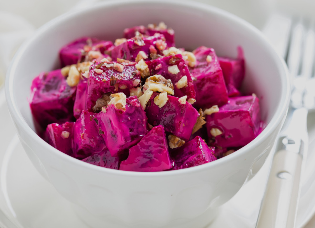 Sałatka z buraków po grecku