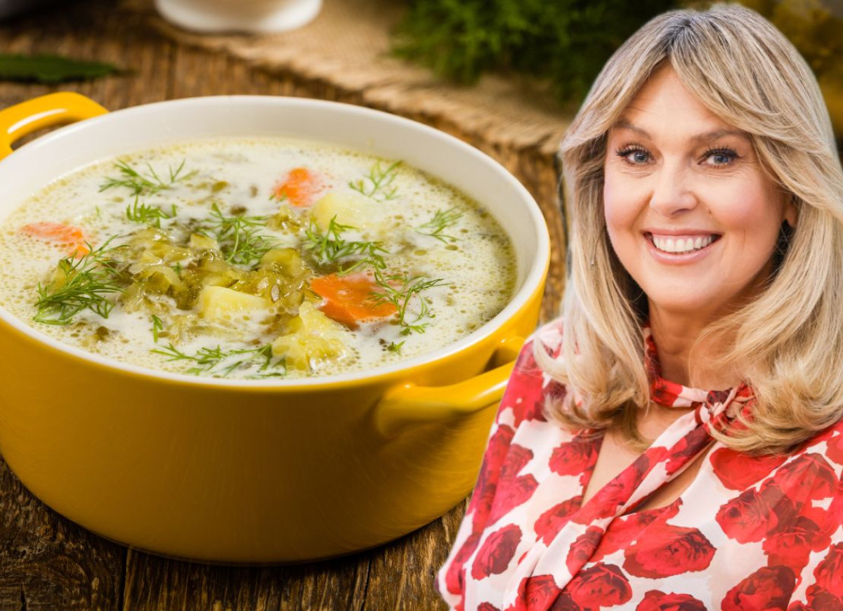 zupa ze świeżych ogórków Ewy Wachowicz