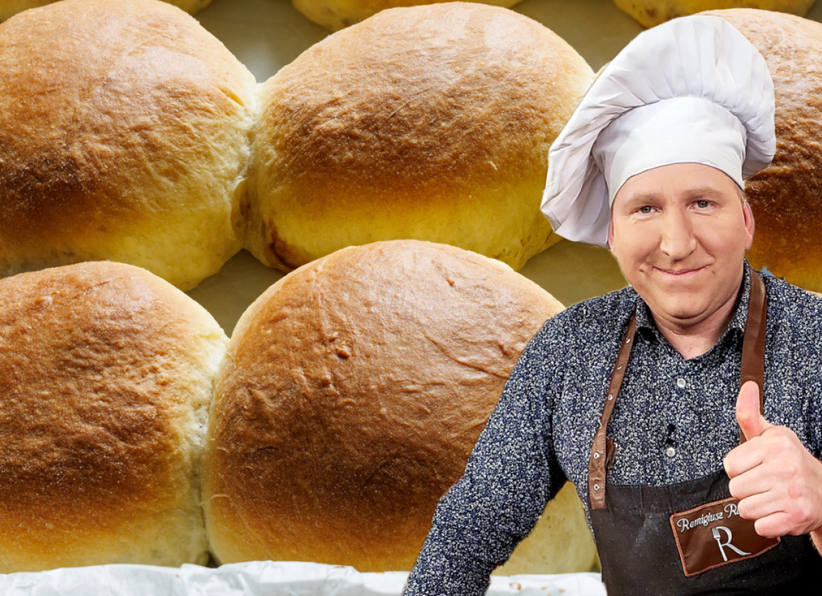 Bułeczki drożdżowe Rączki