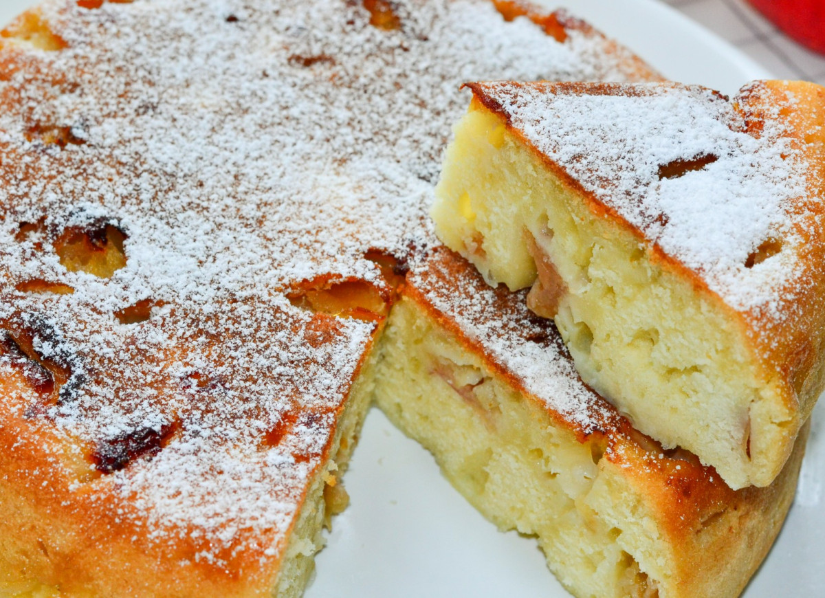 ciasto z jabłkami