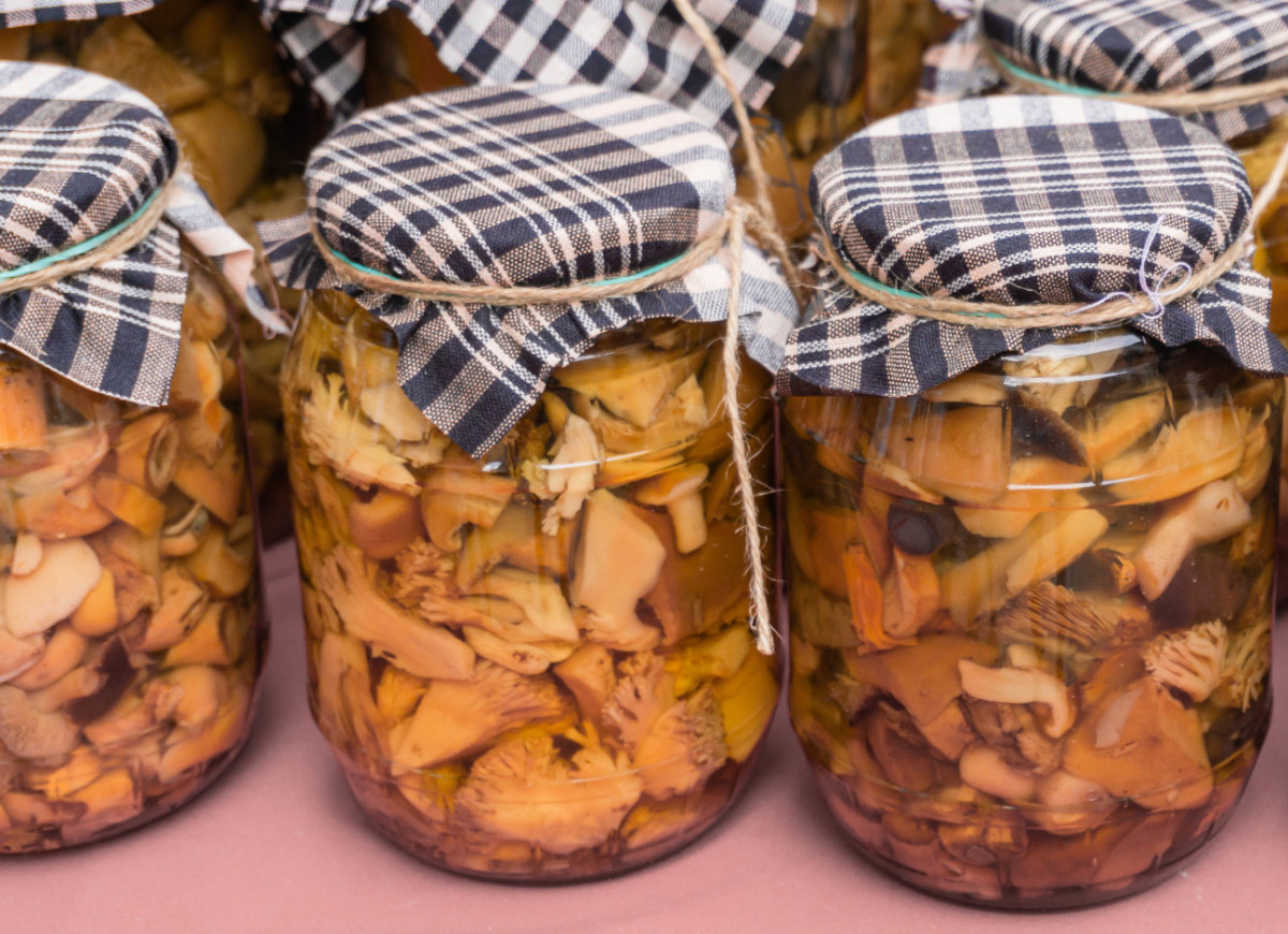 Grzyby w słoikach
