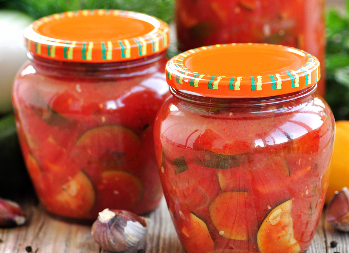 gulasz z cukinii do słoików