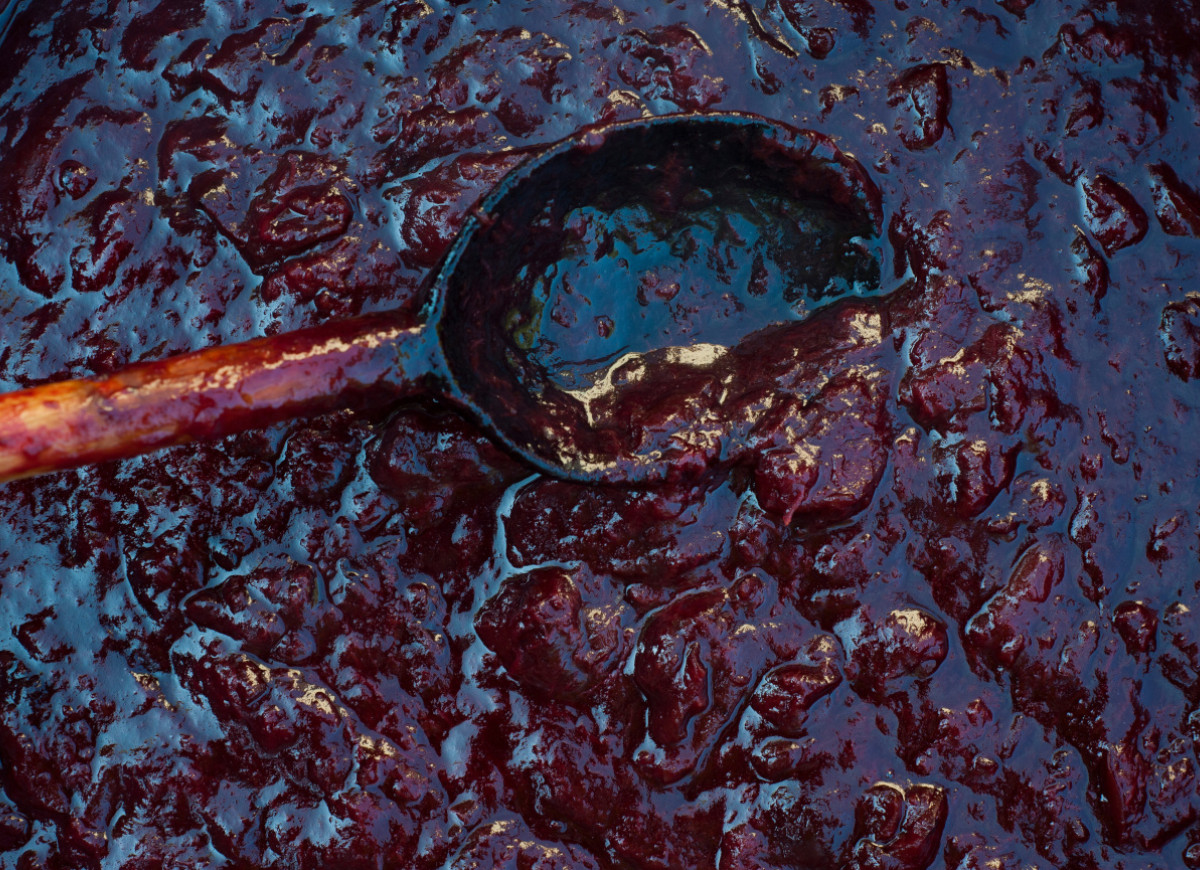 powidła z czekoladą i orzechami