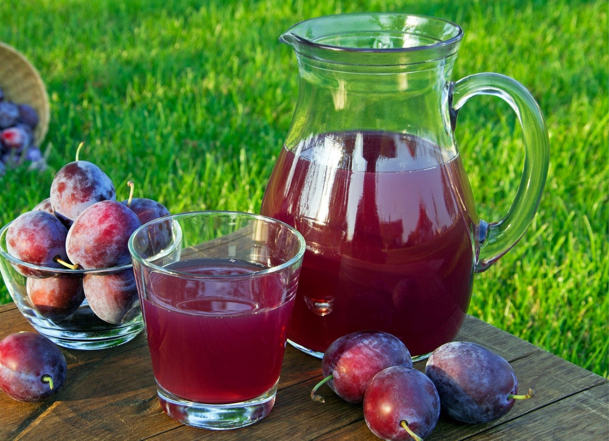 sok śliwkowy bez cukru