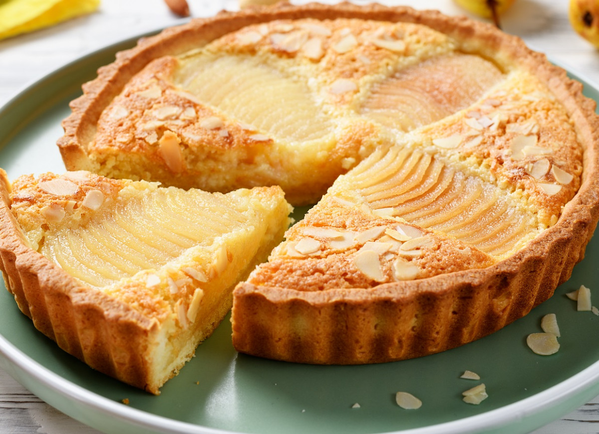 kruche ciasto z gruszkami