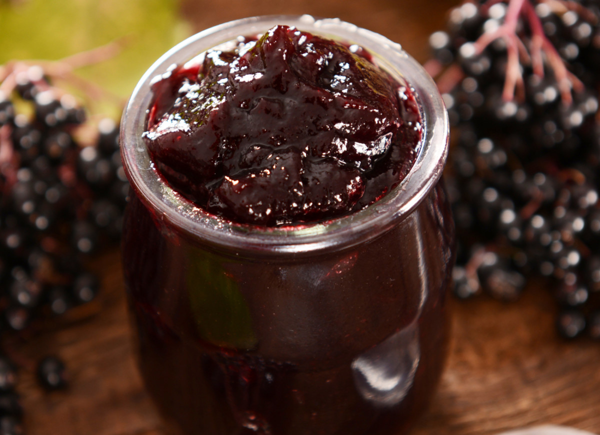 Marmolada z czarnego bzu