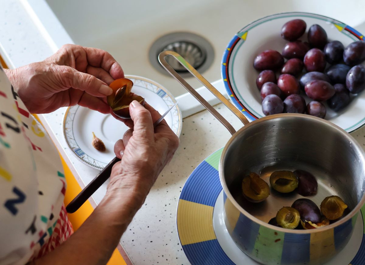 powidła z sokiem z cytryny