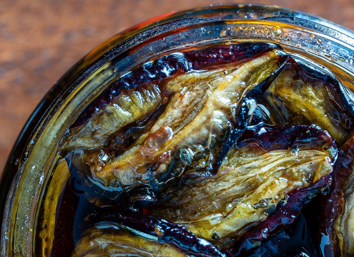 śliwki marynowane w herbacie