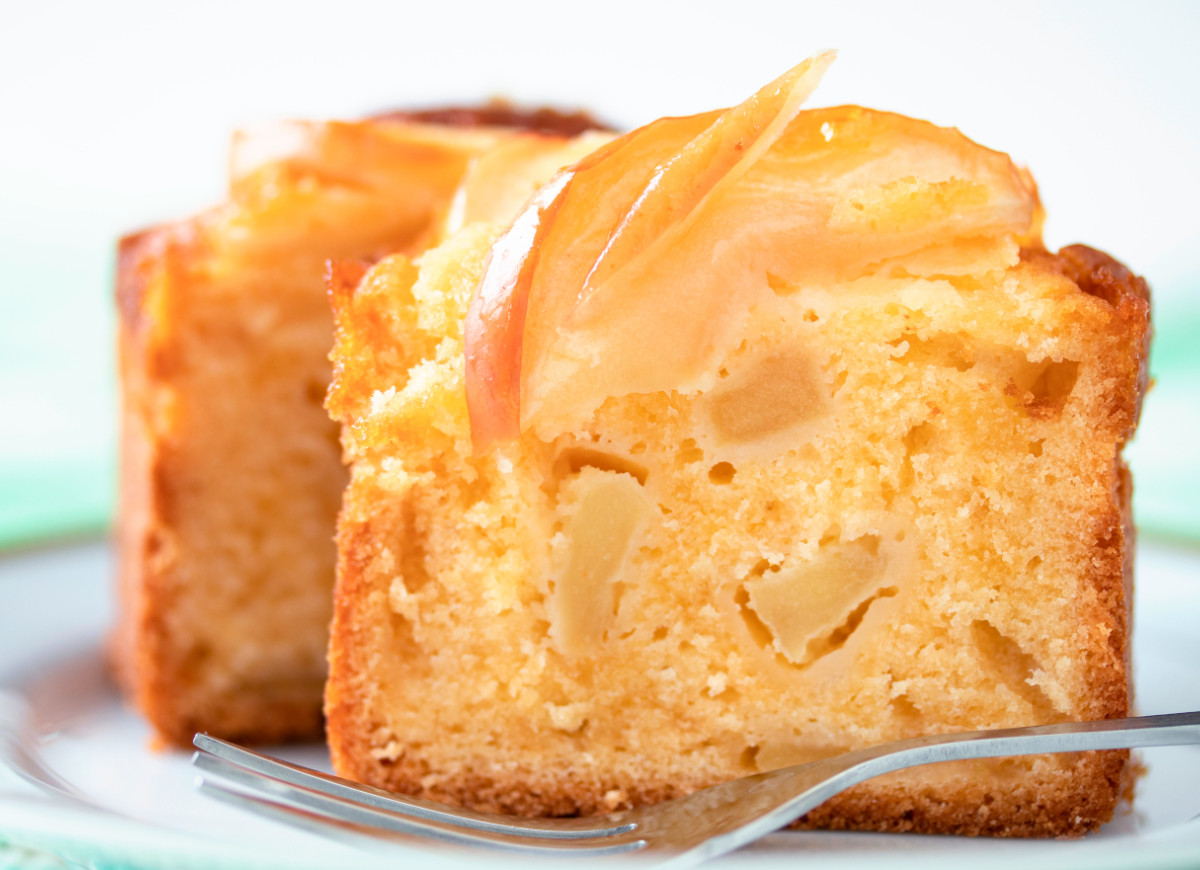 bretońskie ciasto z jabłkami