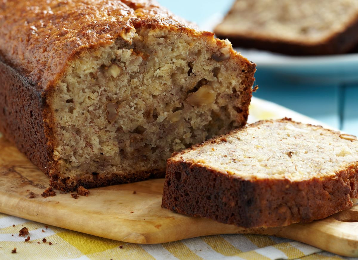 brytyjski chlebek z orzechów włoskich