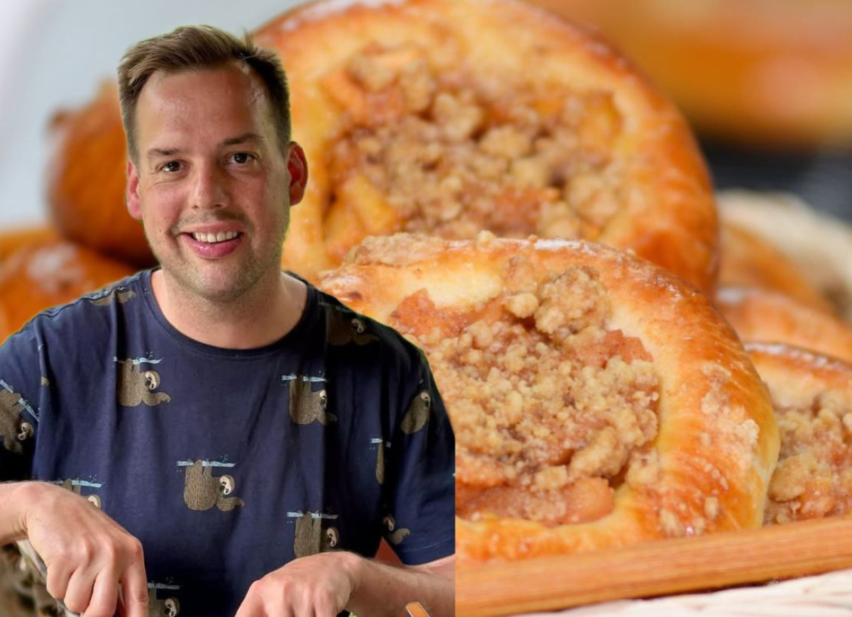 drożdżówki z jabłkami Jakub Kuroń