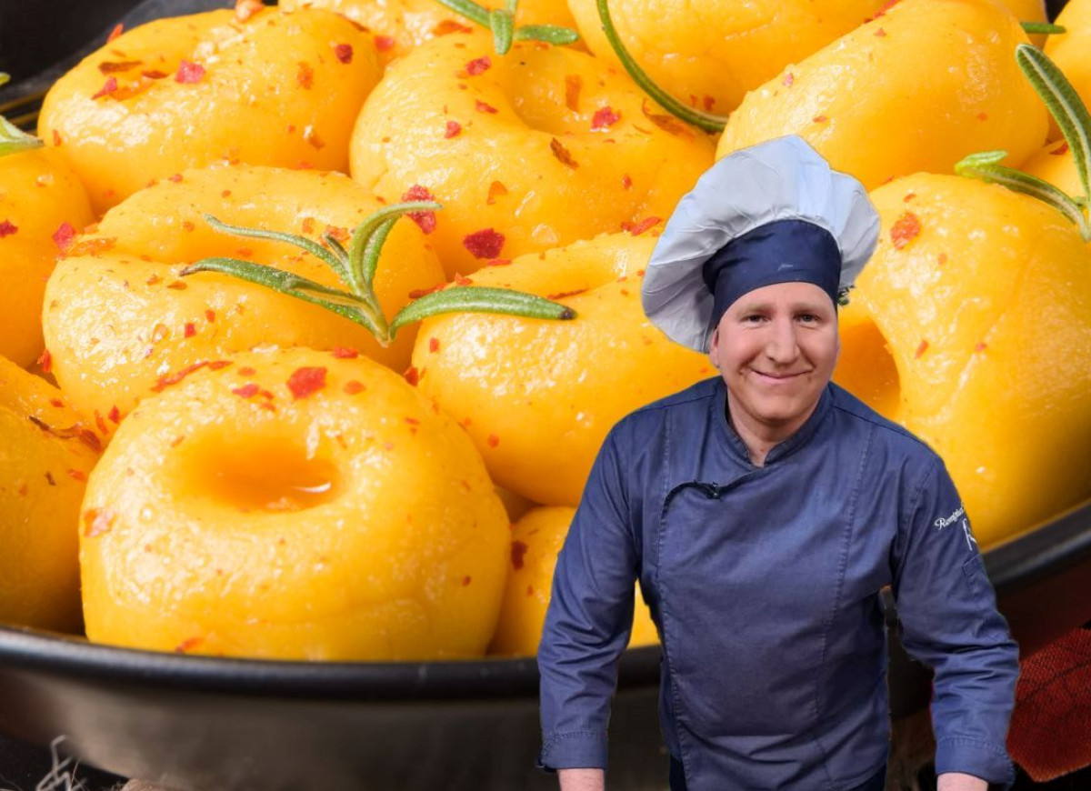 kluski dyniowe Rączki