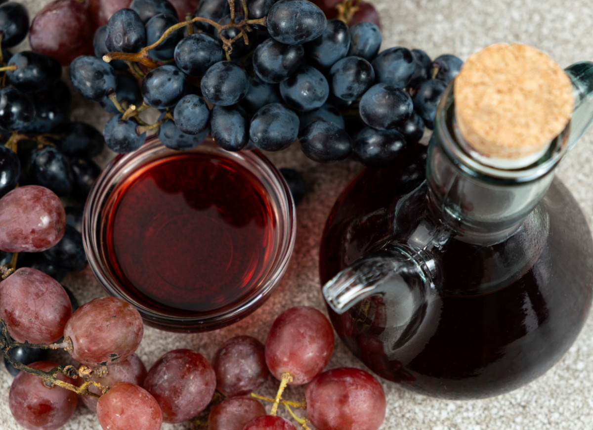 ocet z winogron ogrodowych