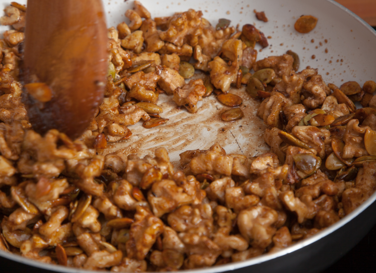 orzechy włoskie w karmelu