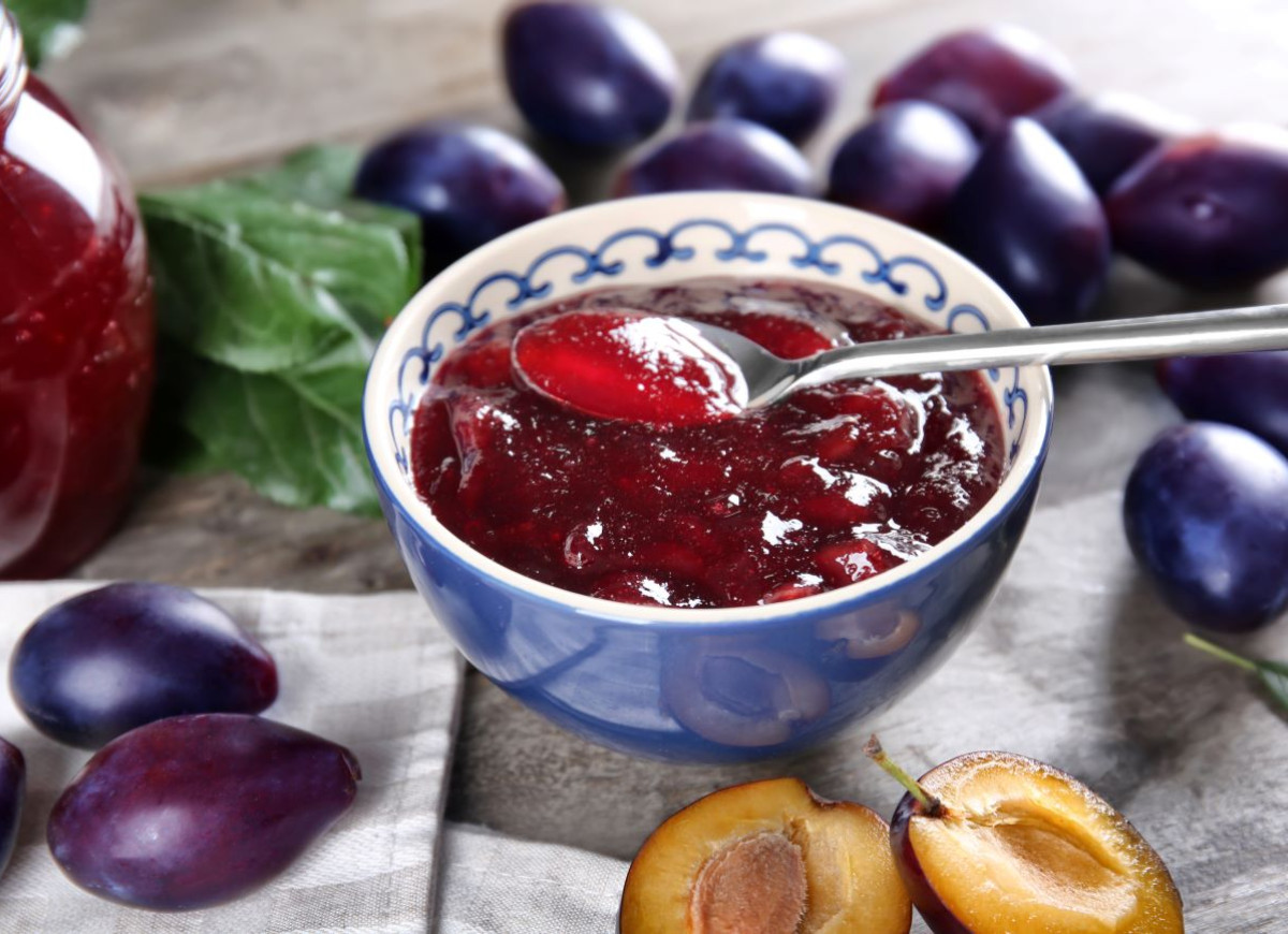 powidła śliwkowe z pigwą