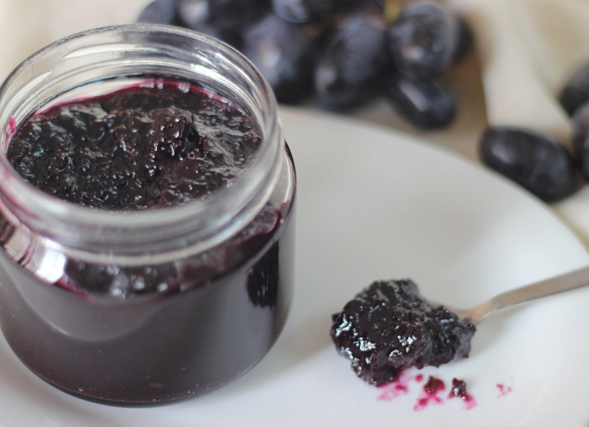 powidła z winogron ogrodowych