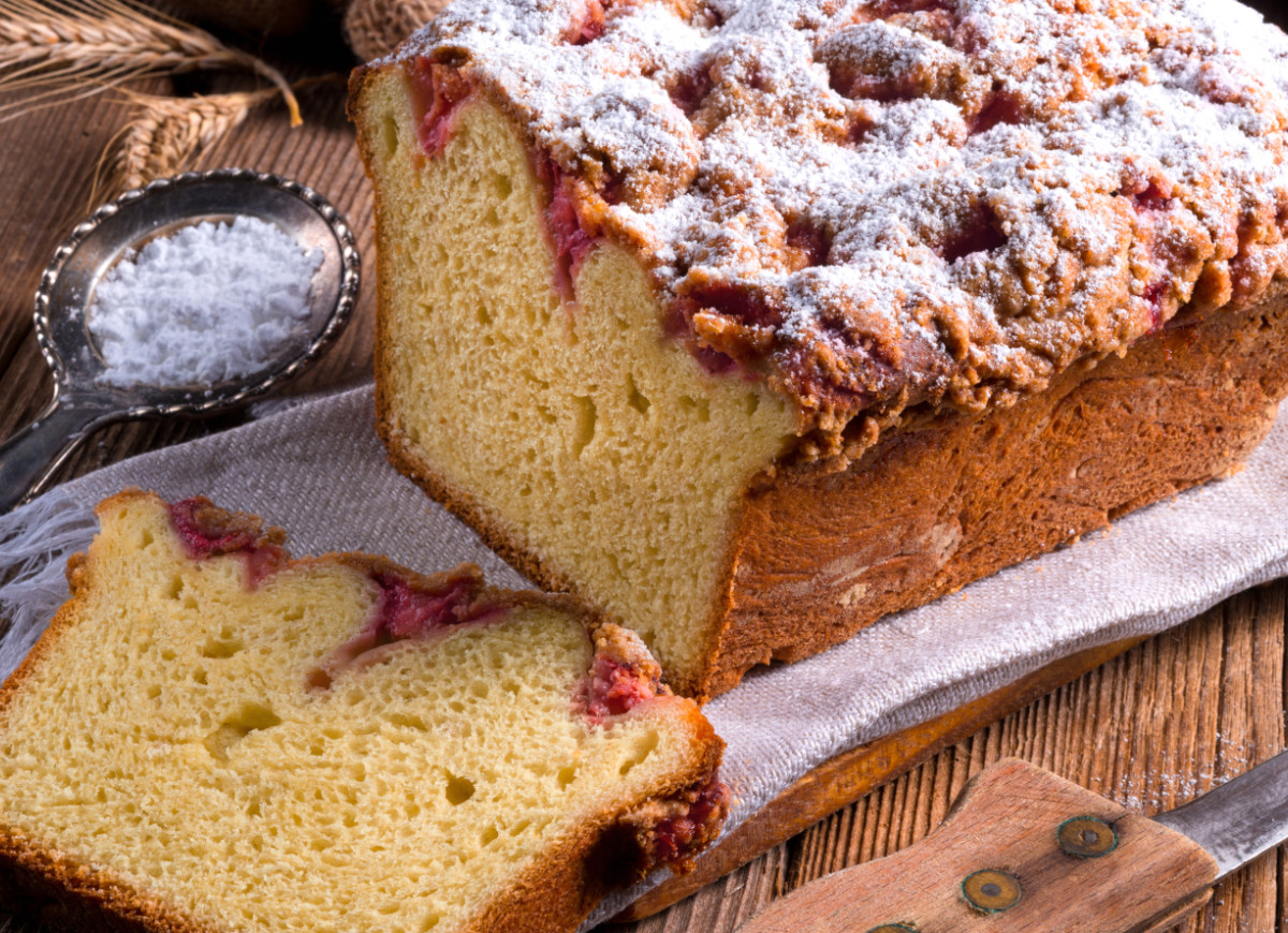 Twarogowe ciasto drożdżowe