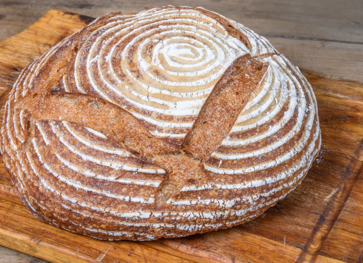 chleb na zakwasie jabłkowym