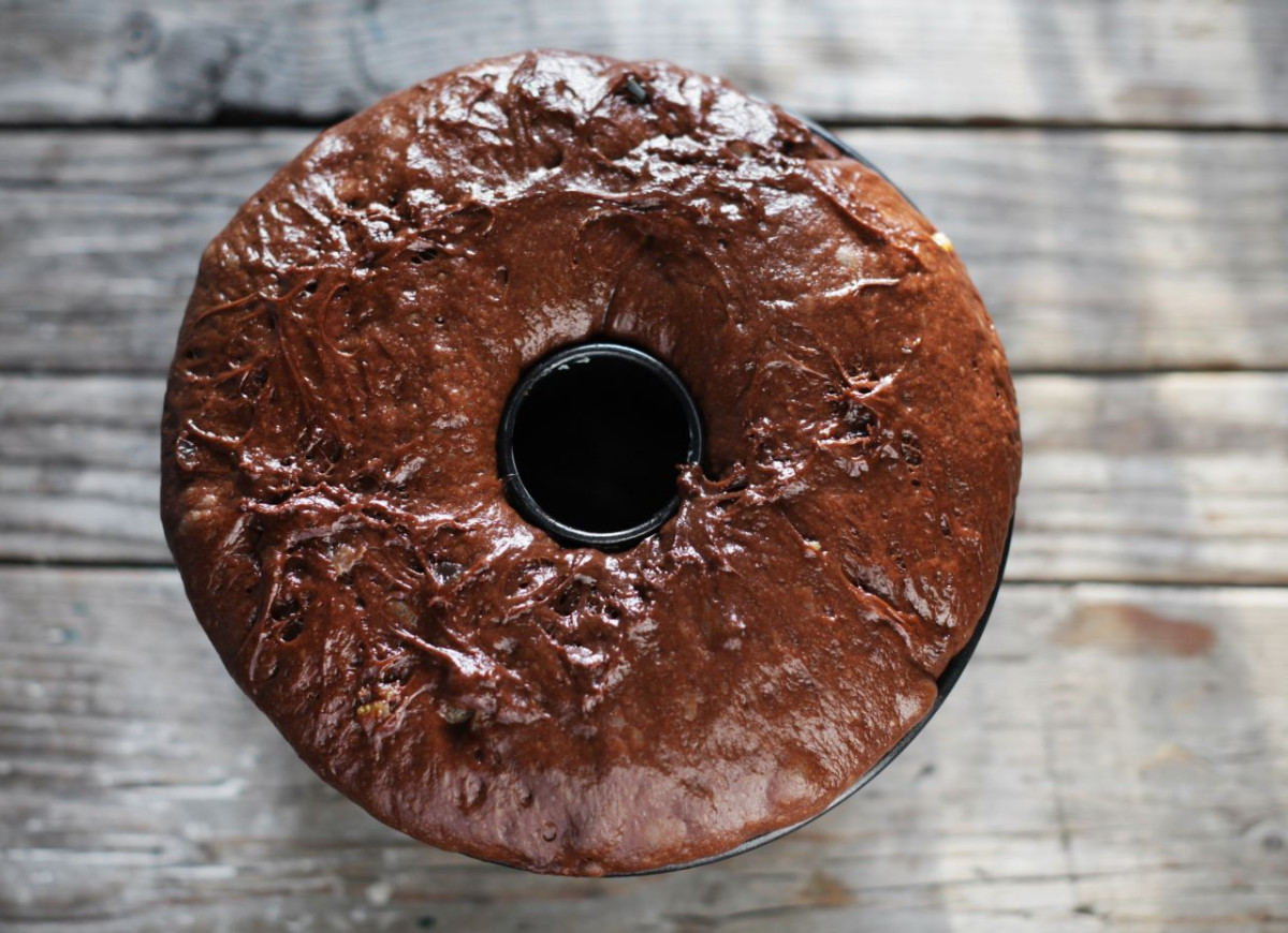 czekoladowe ciasto drożdżowe