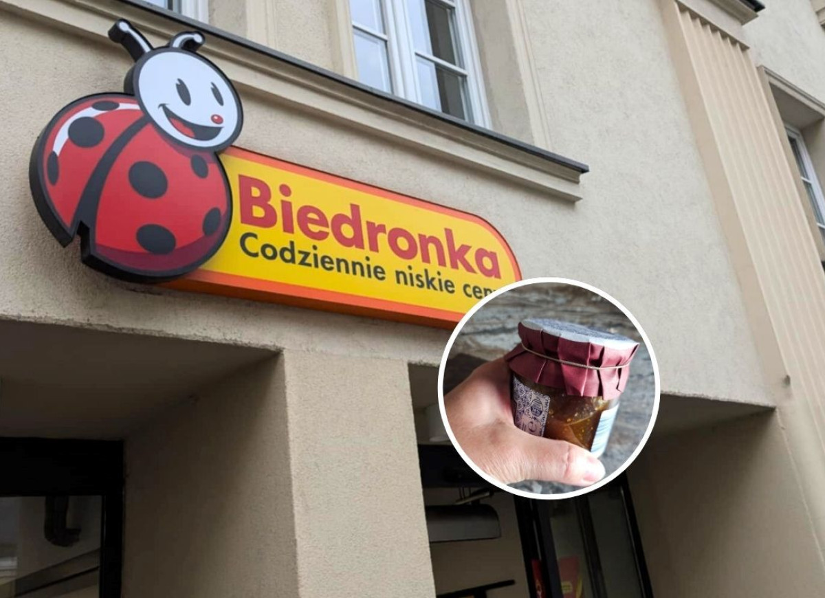 dżem figowy z Biedronki