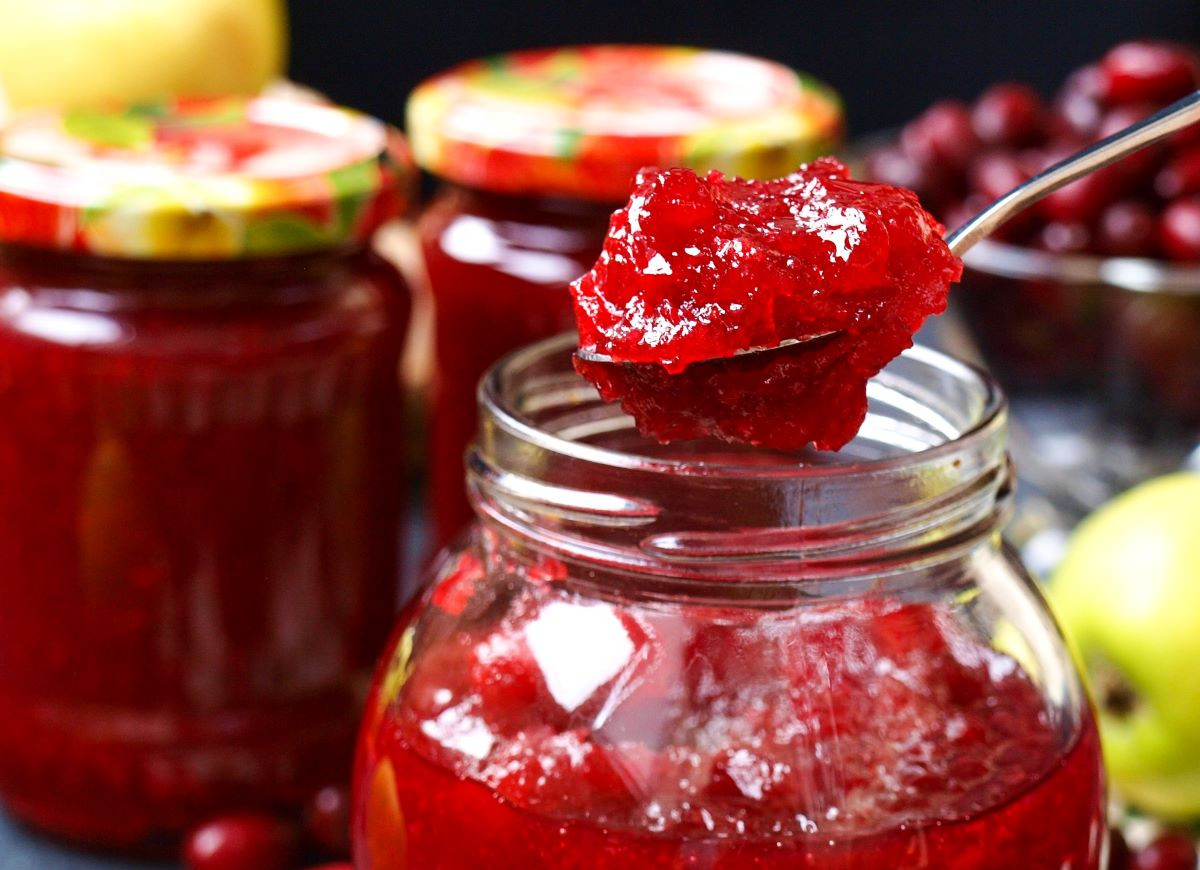 galaretka z derenia i jabłek