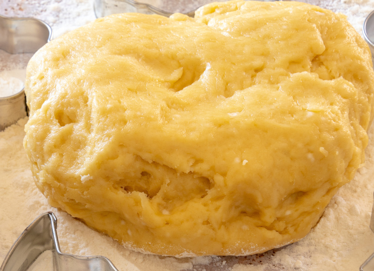 Kruche ciasto z gorącym masłem