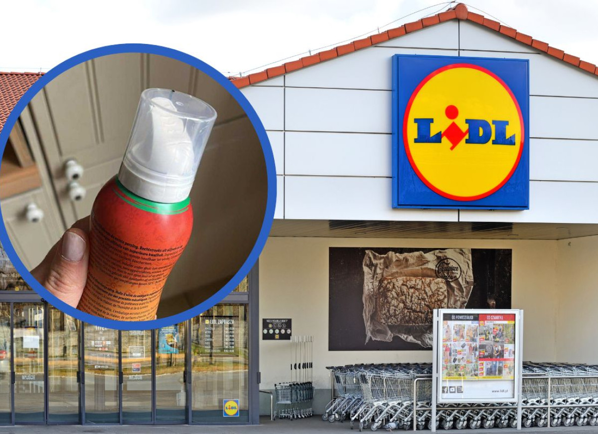 oliwa z oliwek w sprayu z Lidla