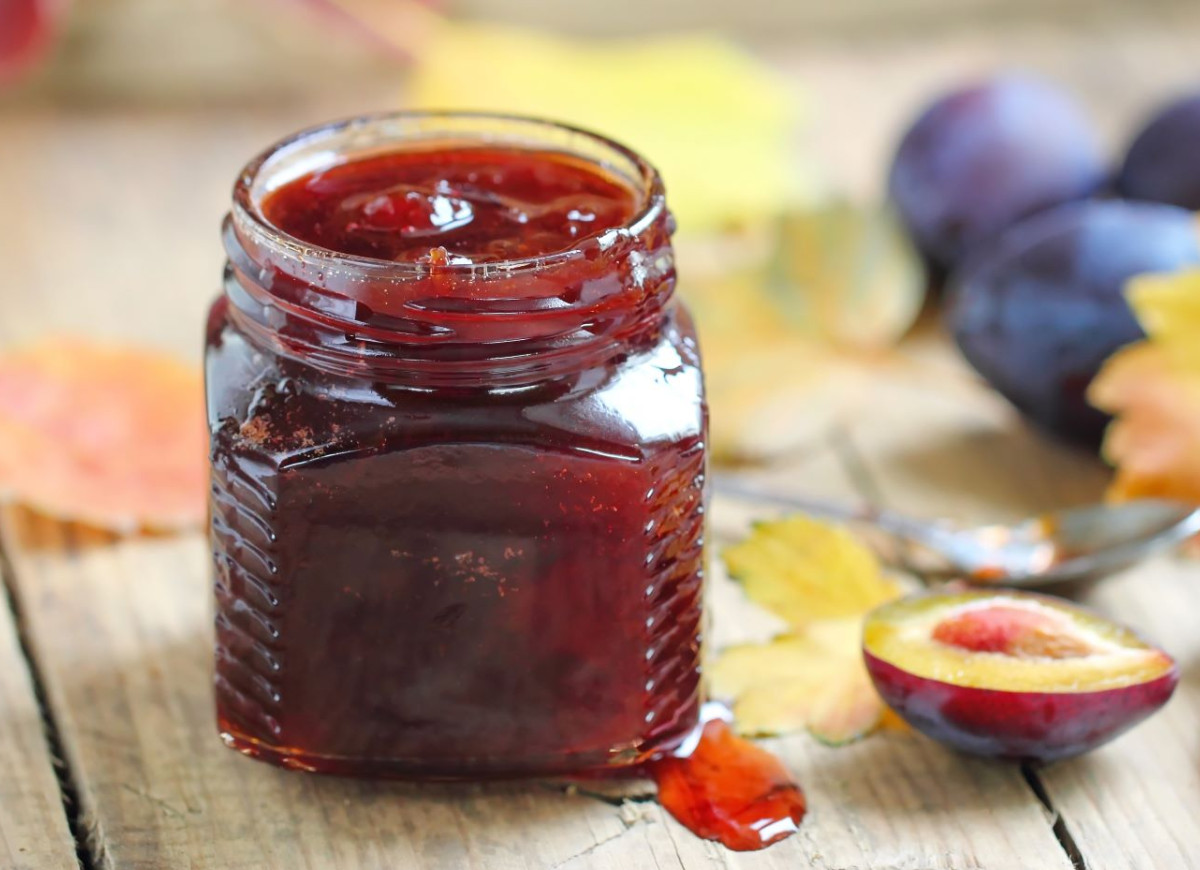 powidła śliwkowe z żurawiną