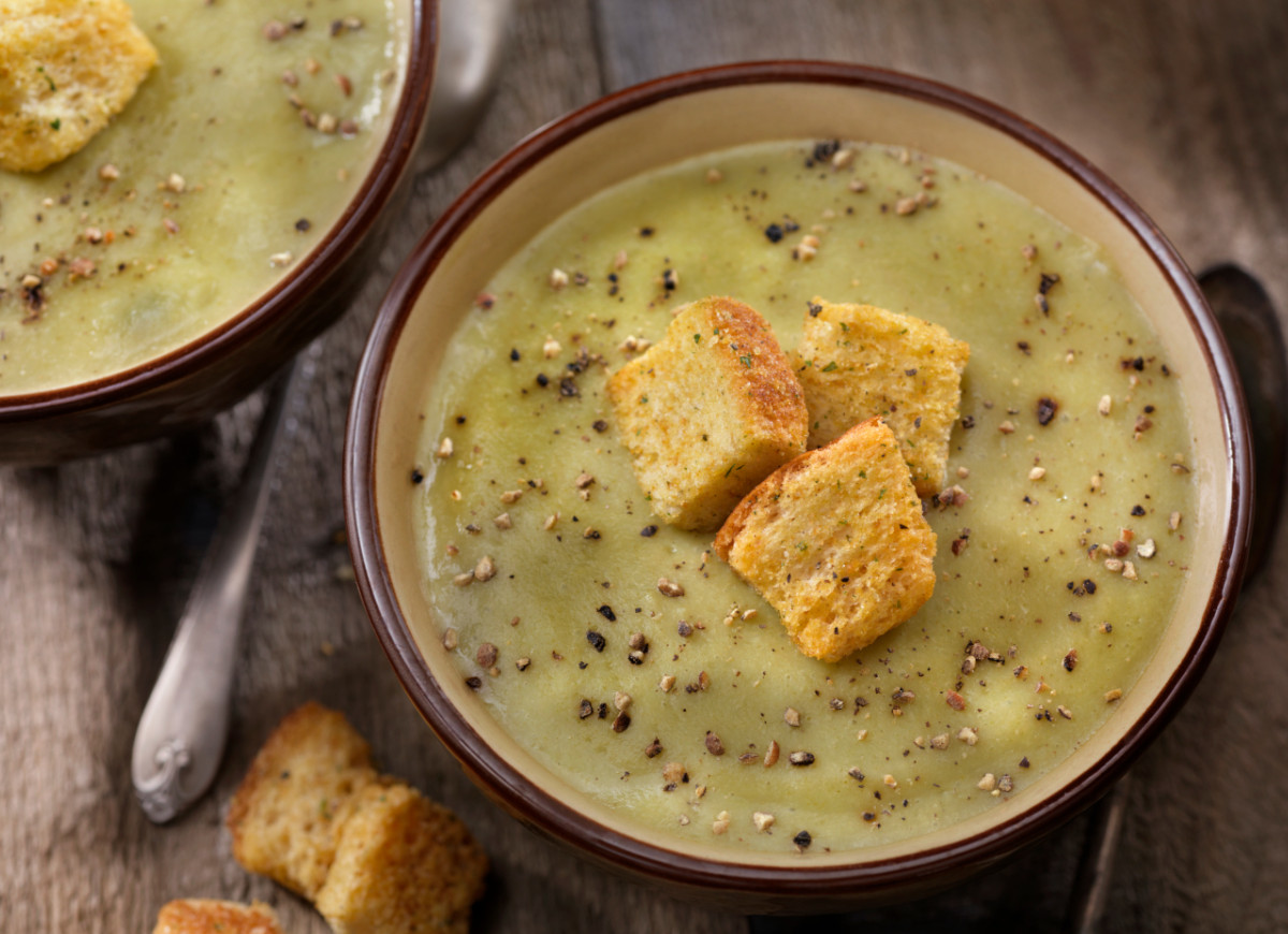 zupa krem zagęszczona kaszą jaglaną