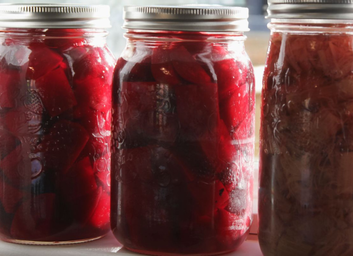 buraki do słoików na barszcz