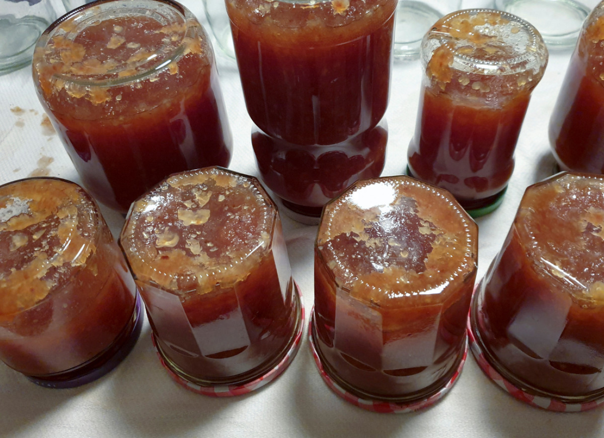 dżem z pigwy i dyni