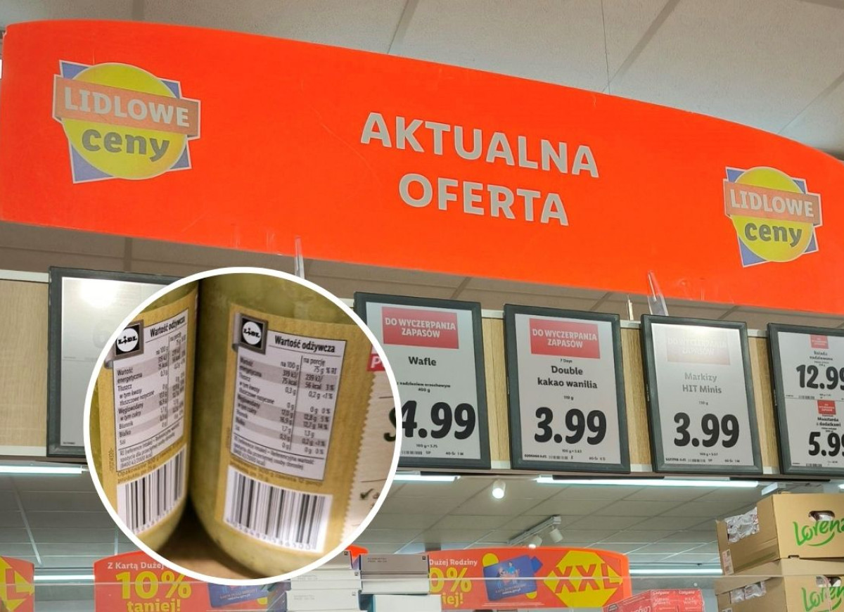 jabłka prażone Lidl
