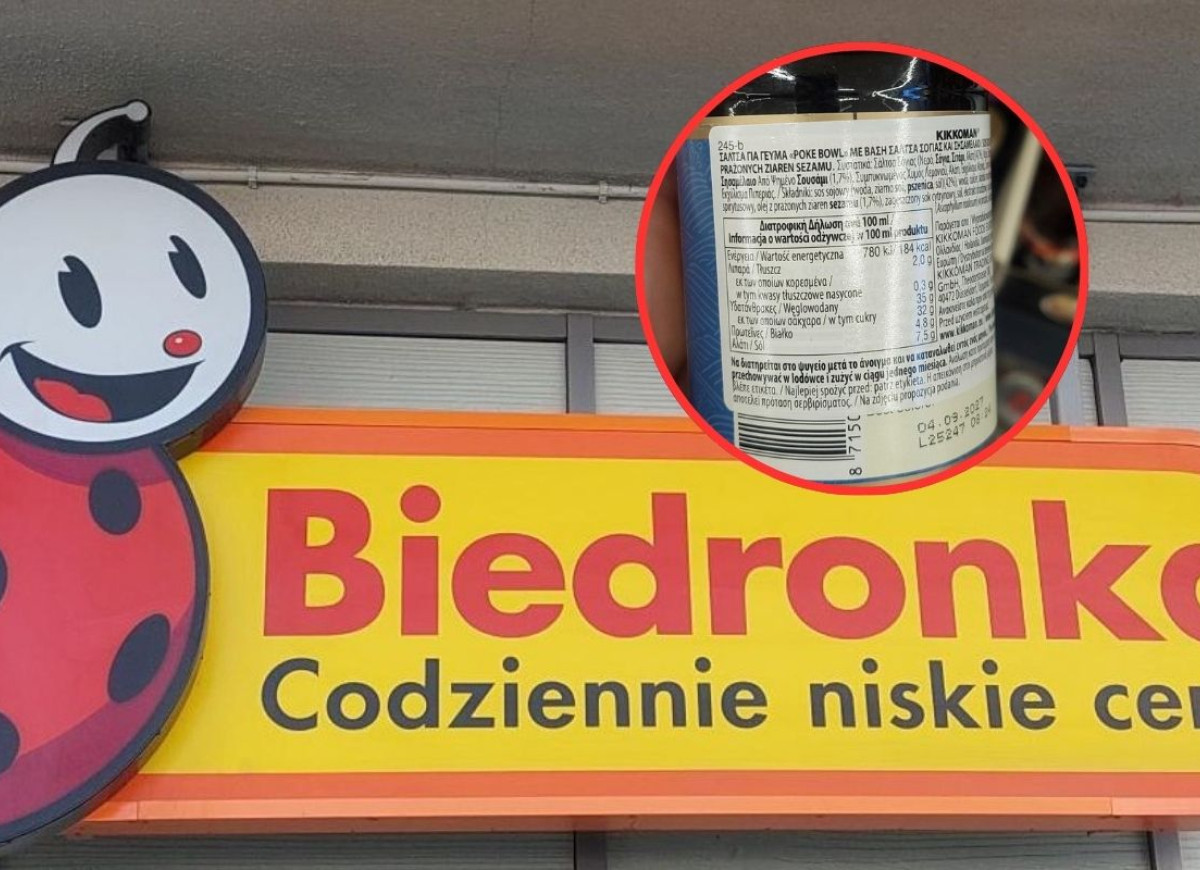 Kikkoman z Biedronki