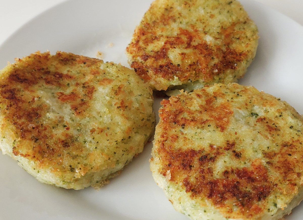 Kotlety ziemniaczano-brokułowe