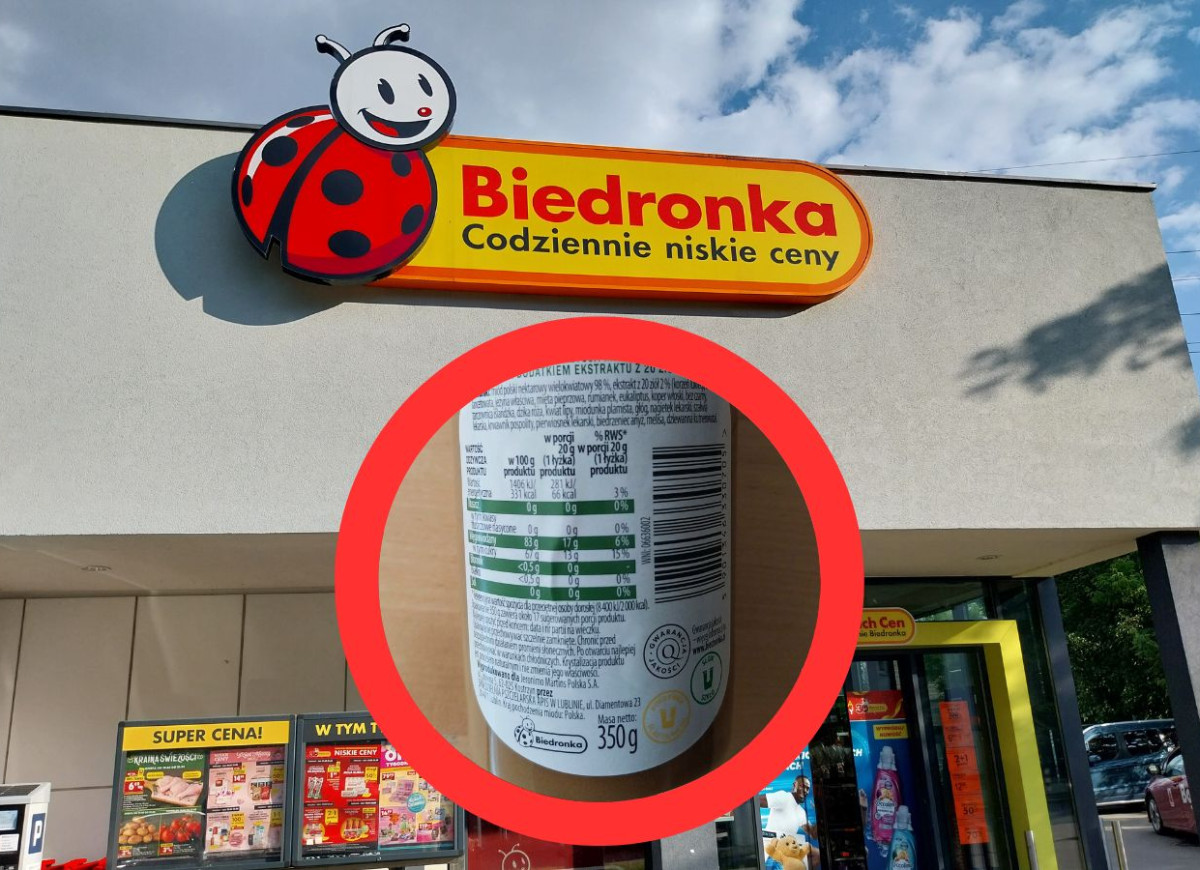 miód Biedronka