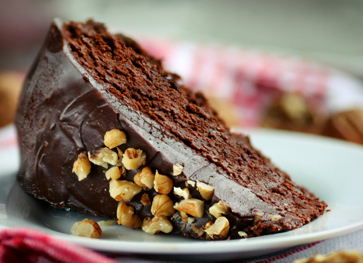 orzechowe ciasto bez mąki